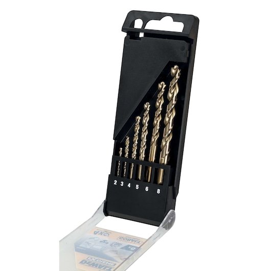 EXTREME HSS-E Cobalt Alloy Steel Metal Drill Set (6 pc.)