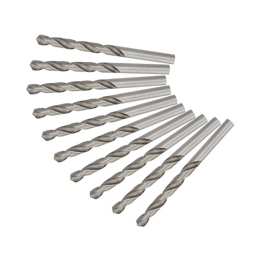 9.5mm HSS-G Metal Drill Bit 10 Pack
