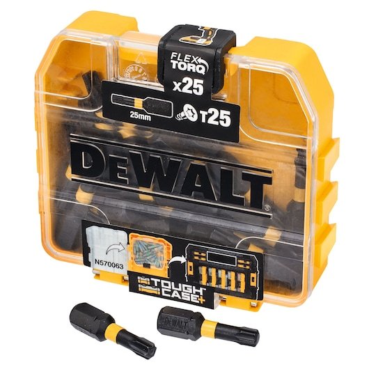 Extreme FLEXTORQ 25pc Set T25 25mm in Small Bulk Storage Case