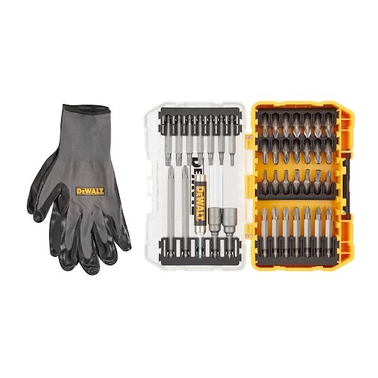 40pc ScrewDriving Set + Gloves