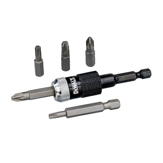 High Performance Bit Tip Holder & Screwdriving Bit (6 pc)