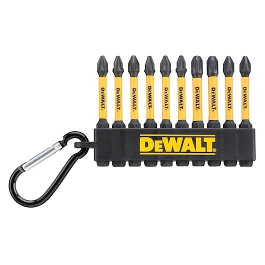 10pc Mixed PH PZ 57mm FLEXTORQ Screw Driving Keyring