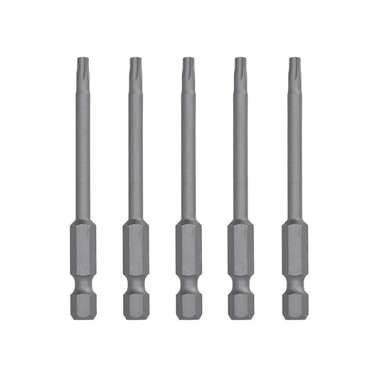 T15 Screwdriver Bit 70mm (5 Pcs)