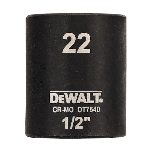 1/2" Shallow Impact Socket 22mm