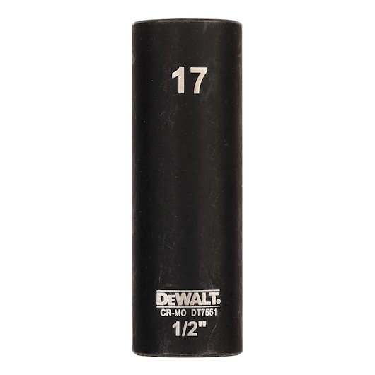 17mm 1/2" Impact Socket (Deep)