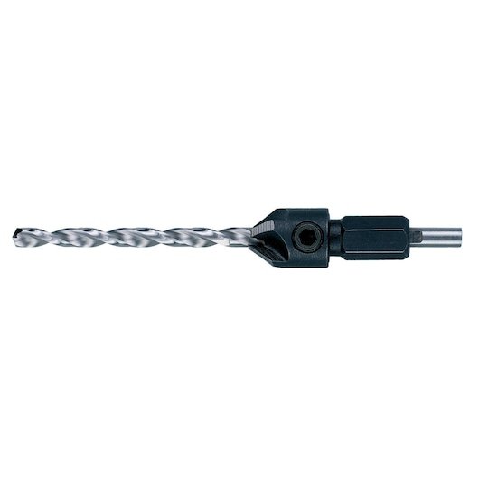 #10 pilot bit and 4 cutter countersink