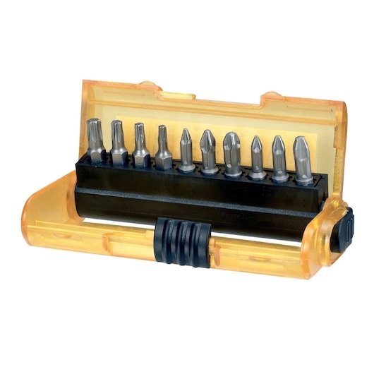 Screwdriving Set With Bit Holder (11 Pcs)