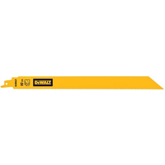 304mm 10 TPI (Metal) Bi-Metal Inch Tall Heavy Duty Recip Blade (5 Pack)
