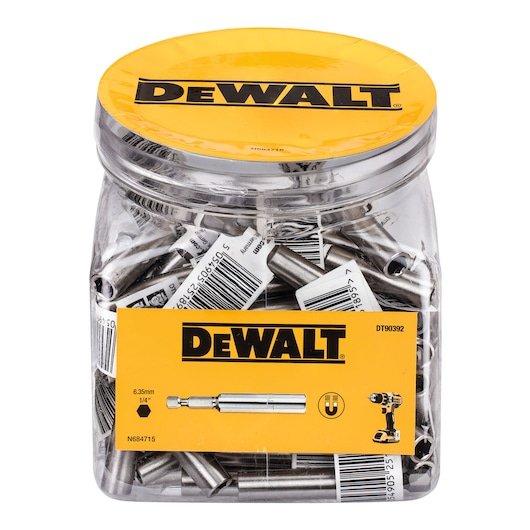 Magnetic Bit Holder (DT7500-QZ Packed In A Jar)
