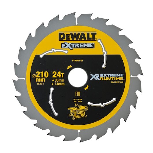 EXTREME RUNTIME 210mm x 30mm 24T Circular Saw Blade