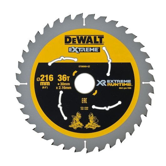 EXTREME Runtime Circular Saw Blade 216mm Bore 30mm 36T