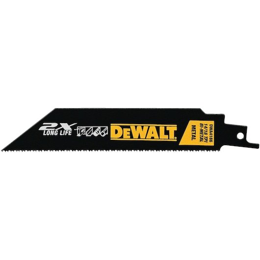6 in. 2X™ Premium Metal Reciprocating Cutting Blade (5 Pk)