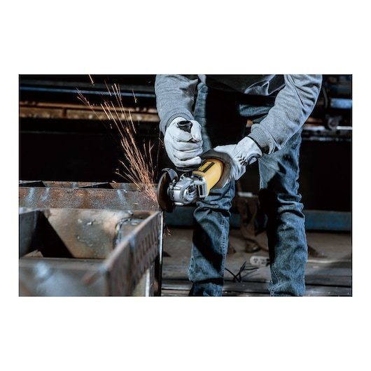 950W 125mm No-Volt Switch Angle Grinder