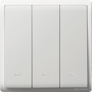 16AX 250V 3 Gang 2 Way Switch with Fluorescent Locator, White (16AX 250V 3 Gang 2 Way Switch with Fluorescent Locator White) is a Schneider Electric product. Designed for reliable performance and long service life. Available across Iraq — contact us for pricing and delivery options.