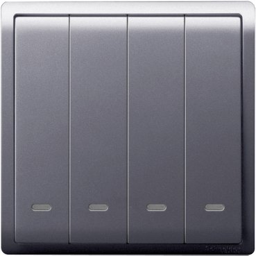 10AX 250V 4Gang 1way switched with Fluorescent Locator,Lavender Silver (10AX 250V 4Gang 1way switched with Fluorescent Locator Lavender Silver) is a Schneider Electric product. Designed for reliable performance and long service life. Available across Iraq — contact us for pricing and delivery options.
