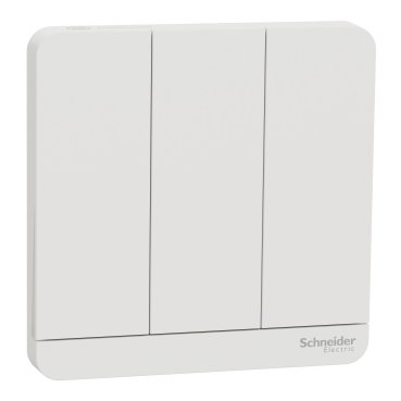 AvatarOn, 3 switches, 16AX, 250V, 1 way, Antibacterial, white (AvatarOn 3 switches) is a Schneider Electric product. Designed for reliable performance and long service life. Available across Iraq — contact us for pricing and delivery options.