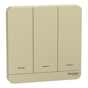Switch, AvatarOn, Wiser, 3 gang, 1000W, wine gold (Switch AvatarOn) is a Schneider Electric product. Designed for reliable performance and long service life. Available across Iraq — contact us for pricing and delivery options.