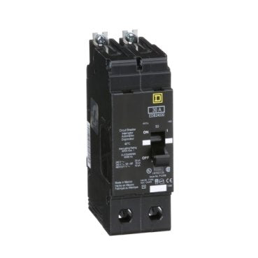 Mini circuit breaker, E-Frame, 30A, 2 pole, 480Y/277VAC, 25kA max, bolt on [TAA] (Mini circuit breaker E-Frame) is a Schneider Electric product. Designed for reliable performance and long service life. Available across Iraq — contact us for pricing and delivery options.
