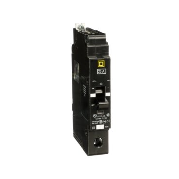 Mini circuit breaker, E-Frame, 25A, 1 pole, 277VAC, 65kA max, bolt on [TAA] (Mini circuit breaker E-Frame) is a Schneider Electric product. Designed for reliable performance and long service life. Available across Iraq — contact us for pricing and delivery options.