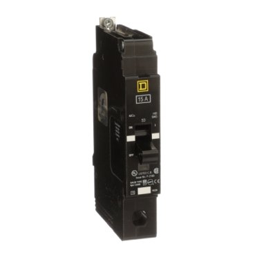 Mini circuit breaker, E-Frame, 15A, 1 pole, 277VAC, 100kA max, bolt on [TAA] (Mini circuit breaker E-Frame) is a Schneider Electric product. Designed for reliable performance and long service life. Available across Iraq — contact us for pricing and delivery options.