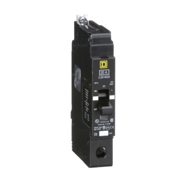Mini circuit breaker, E-Frame, 20A, 1 pole, 277VAC, 100kA max, bolt on [TAA] (Mini circuit breaker E-Frame) is a Schneider Electric product. Designed for reliable performance and long service life. Available across Iraq — contact us for pricing and delivery options.