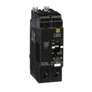 Mini circuit breaker, E-Frame, 15A, 2 pole, 480Y/277VAC, 100kA max, bolt on [TAA] (Mini circuit breaker E-Frame) is a Schneider Electric product. Designed for reliable performance and long service life. Available across Iraq — contact us for pricing and delivery options.