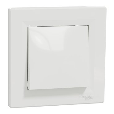 Asfora - 1pole switch - 10AX screwless, white (Asfora) is a Schneider Electric product. Designed for reliable performance and long service life. Available across Iraq — contact us for pricing and delivery options.