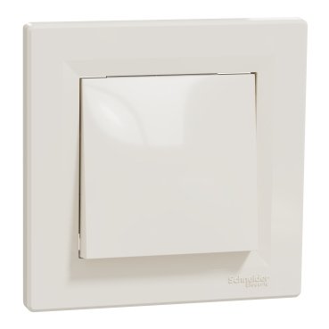 Asfora - 1pole switch - 10AX screwless, cream (Asfora) is a Schneider Electric product. Designed for reliable performance and long service life. Available across Iraq — contact us for pricing and delivery options.