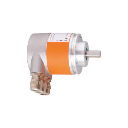 ifm electronic RN3 Series Absolute Absolute Encoder 30V dc, 8192 Pulses ppr, Binary Signal, Solid Shaft Type, 10 mm