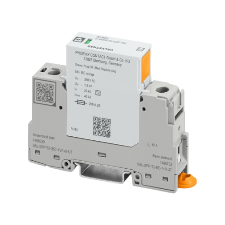 Phoenix Contact 1 Phase Surge Arrester, 1.5 kV, DIN Rail