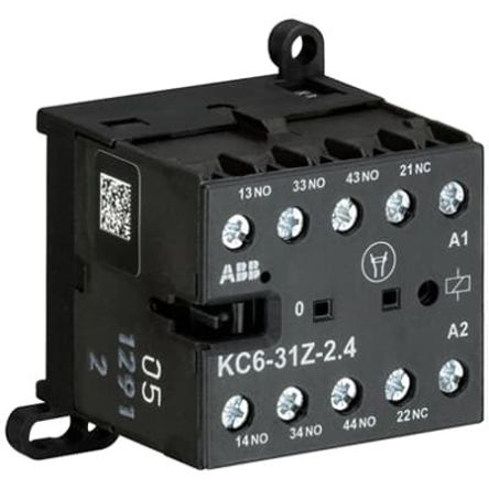 ABB GJH Contactor Relay, 220V dc, 240 V dc Coil, 4-Pole
