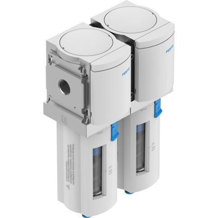Festo MS series G3/8 in 12 bar Combination Unit 900L/min max with Automatic drain