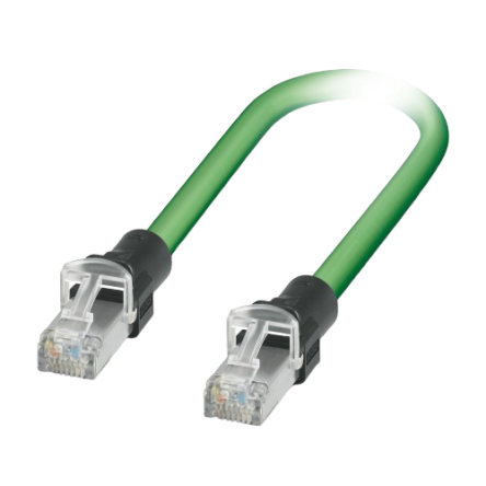 Phoenix Contact NBC, 0.3 m Cable, Black, Shielded Polypropylene Sheath