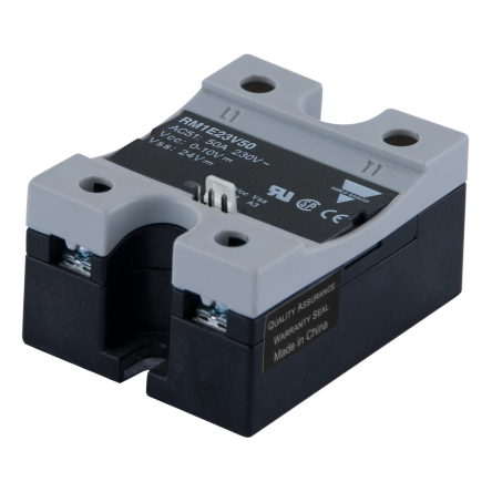 Carlo Gavazzi RM1E Series Solid State Relay, 50 A Load, Panel Mount Mount, 480 V ac Load, 10V dc Control