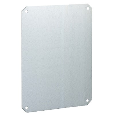 Schneider Electric NSY Series Steel Mounting Plate for Use with Enclosures 270 mm x 360 mm x 360mm