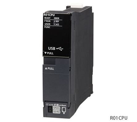 Mitsubishi Electric MELSEC IQ-F Series PLC I/O Module for Use with MELSEC iQ-R Series PLC component