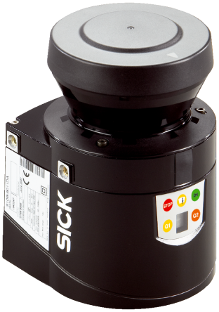SICK S100 Series Sensor Safety Laser Scanner, 177.17 in Max Range