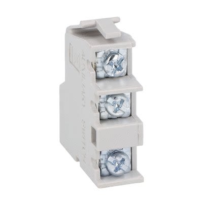 Lovato Contact, 1 Contact, 1 CO, P5X1011, Screw, 5 A, 5V, P5X1011