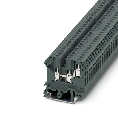 Phoenix Contact 3000952 TB Series Terminal Block Blue, 1-Level, Screw, EFUP-E