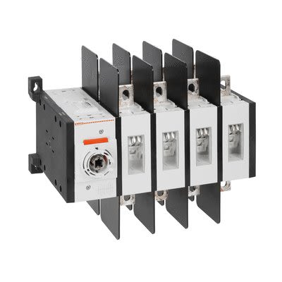 Lovato 4-Pole Screw Switch Disconnector -, IP20, 400A, 200 kW
