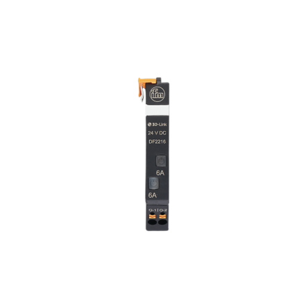 ifm electronic DF DF2 Electronic Circuit Breaker 6A 24V, 2 channels, DIN Rail