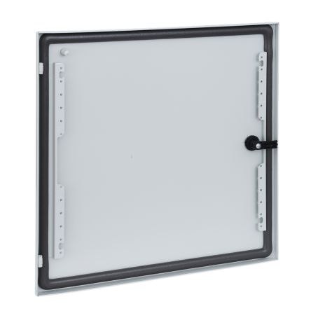 Schneider Electric NSY Series Lockable Sheet Steel RAL 7035 Plain, 600 mm H, 400mm W, 600 mm L for Use with Enclosure