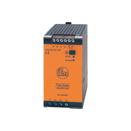 ifm electronic Switch Mode Power Supply, DN4034, DN4 Input 380V ac to 480V ac