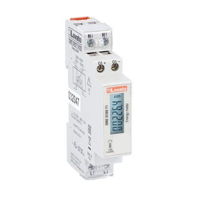 Lovato 1 Phase LCD Energy Meter, Type Energy Meter