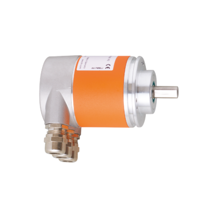 ifm electronic RM7 Series Absolute Absolute Encoder 30V dc, 8192 Pulses ppr, Binary Signal, Solid Shaft Type, 10 mm