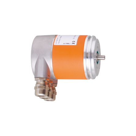 ifm electronic RM7 Series Absolute Absolute Encoder 30V dc, 8192 Pulses ppr, Binary Signal, Solid Shaft Type, 6 mm Shaft