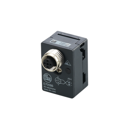ifm electronic Connector Insulation Displacement Connector for Use with AS-i Flat Cable, UL Standard