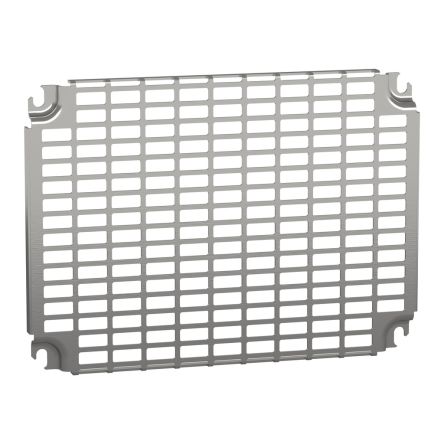 Schneider Electric Mounting Plate NSY Ventilated 15 mm, 351 mm 255 mm
