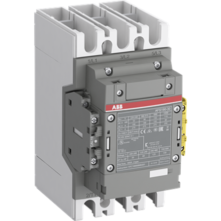 ABB 1SF Block Contactor, 250V ac/dc, 500 V ac/dc Coil, 3-Pole, 90 kW, 3 NO/0 NC