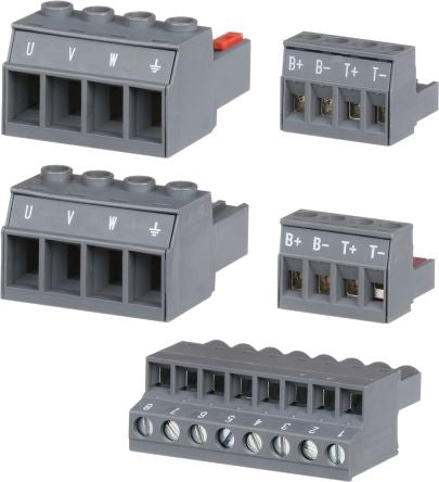 B&R Terminal Block 8BZVI0055DS Series Terminal Block for Use with ACOPOSmulti 8BVI00xxHxDS